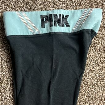 VICTORIA'S SECRET PINK Crop Bling Yoga Pants