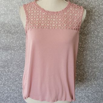 H&M Lace-trimmed Tank Top