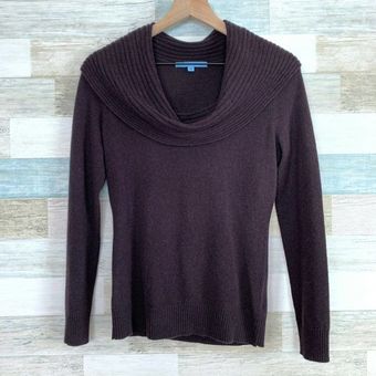 Pure Cashmere Cowl Neck Sweater