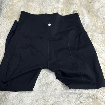 Lululemon EUC fold over Women's leggings size 8 high or low rise