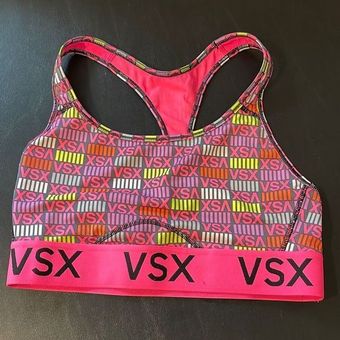 Victoria's Secret, Intimates & Sleepwear, Victorias Secret Pink Racerback Sports  Bra Size Medium