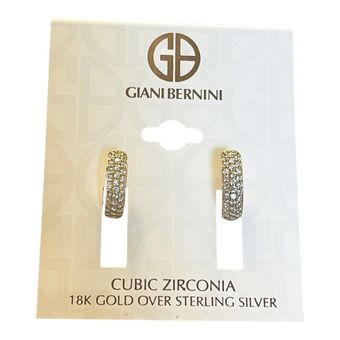 Giani Bernini 18k Gold Necklace/earrings Gift Set