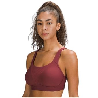 Lululemon Run Times Bra High Support Mulled Wine 32DD NWOT Size undefined -  $43 - From Julie