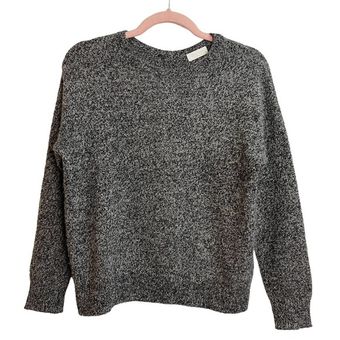 Ballsey Gray Back Button Wool and Angora Sweater - $58 - From