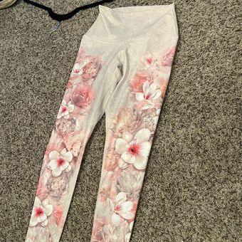 Evolution and creation Leggings Floral High Waisted 7/8 - Size Small