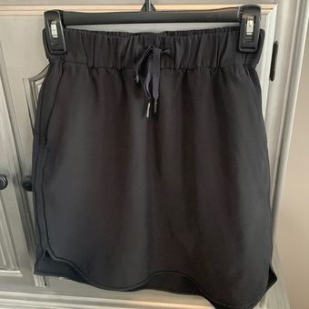 Lululemon, Size 4, Skirt, Black