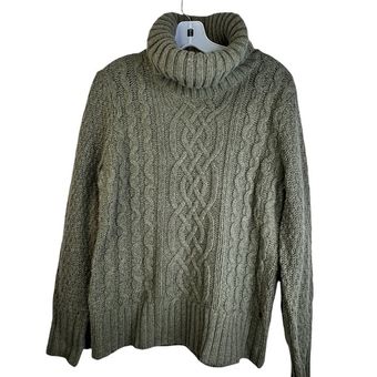 Eddie Bauer Wool Turtleneck Sweater Size L - $22 - From Flippin