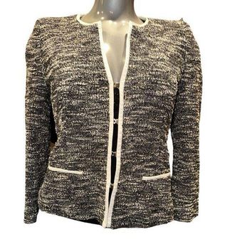 Metallic Tweed Blazer