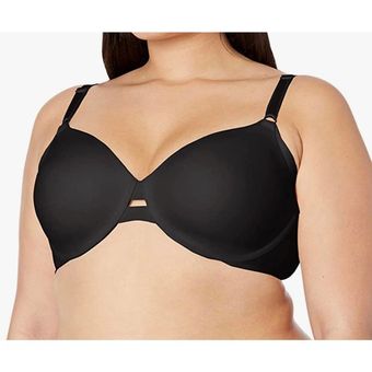 Warner's No Side Effects Underwire Bra Full Coverage Black Women's 38D Size  undefined - $19 - From Jeannie