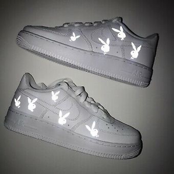 playboy bunny air force 1s