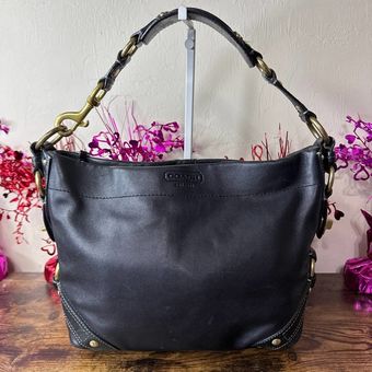 Coach Carly Leather Hobo Bag