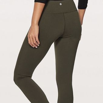 Lululemon Wunder Under Leggings 28” Green Size 8 - $50 - From Megan