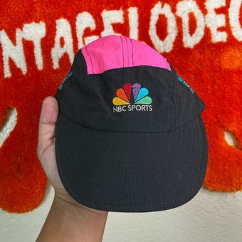 Adidas Vintage 90s NBC Sports Bill Visor Cycling Promo Hat