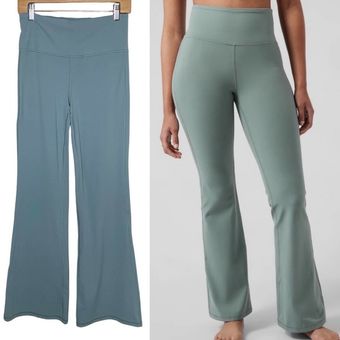 Athleta Elation Flare Pant in Minimalist Grey, size M/T (Medium/Tall) - $38  - From CuratedBy