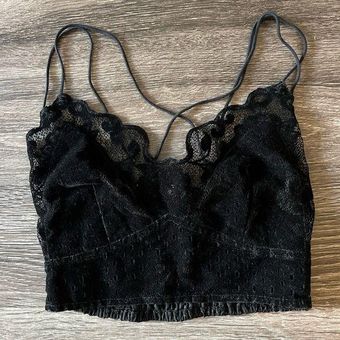 Free People Madonna Velvet Bra Size M - $22 - From Bailey