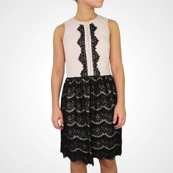Kensie lace top mini dress