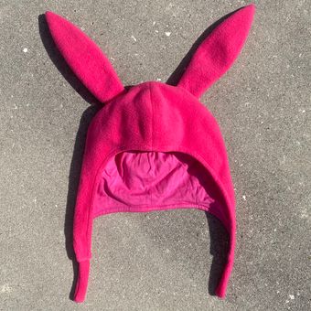 Louise Hat Pink Bunny Ears Hat Louise Bunny Ears Beanie