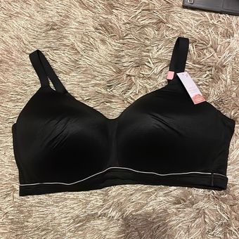 Cacique Lightly Lined Lounge Black Wireless Bra 50DDD Size undefined - $26  New With Tags - From Tara