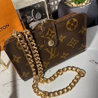 Louis Vuitton Authentic Monogram French Kisslock Wallet - $264 - From Vonna