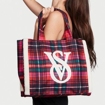 Victoria's Secret, Bags, Nwt Victorias Secret Denim Tote Bag