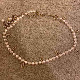 Faux Pearl Belt