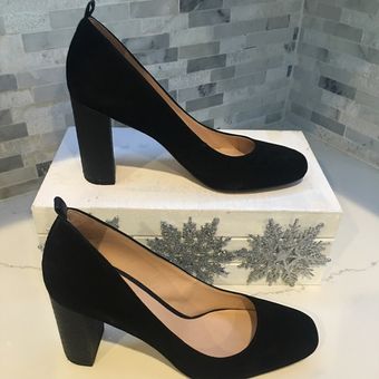 Aziza block sales heel pump