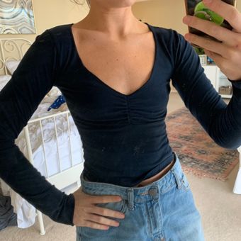 BRANDY MELVILLE SCRUNCH TUBE TOP