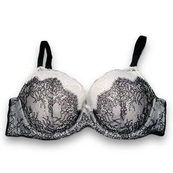 Victoria's Secret Dream Angels Lined Demi Bra Black Size 38 C - $25 - From  Valerie