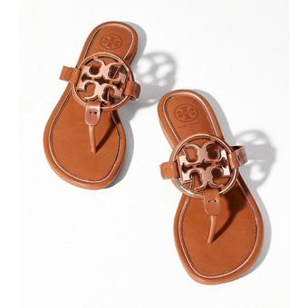Tory Burch Metal Miller Sandals Tan  New! - $218 New With Tags - From N