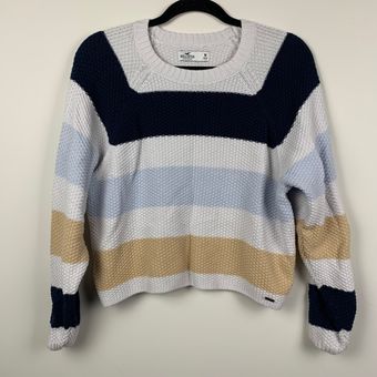 Hollister Stripped Sweater Multi Size M - $22 - From Patty