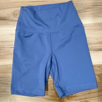 Yogalicious Lux Periwinkle Athletic Shorts Women's Small - $15