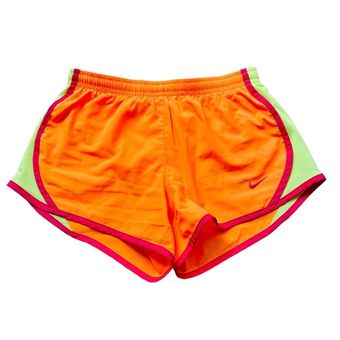 Nike Orange and Yellow Athletic Shorts Small - $15 - From Bethany