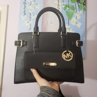 Michael Kors Georgia Satchel 2-way Bag Black - $190 (34% Off