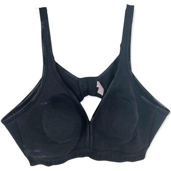 Cacique 46C Bra Black No Wire Cotton Wireless Plus Size Lane Bryant Stretch  63 - $19 - From Bailey