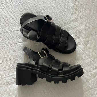 Urban outfitters hotsell black sandals