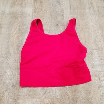 Victoria's Secret EUC Victoria Sport Hot Pink Sports Bra Size Large