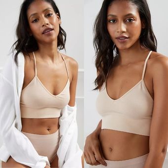 Jenny Shimmer Seamless T-Back Bralette