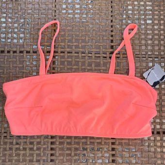 Free People Bright Coral Very Prairie Bra Size M - $35 New With Tags - From  Christie