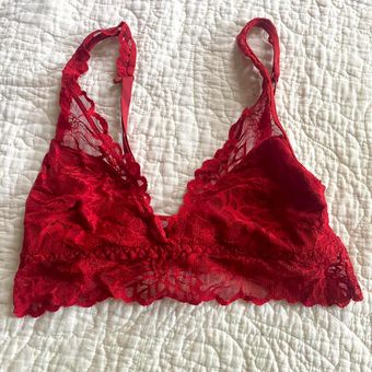 Victoria's Secret Pink Red Bralette Size XS - $15 - From stella