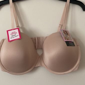 Maidenform Beige smooth finish Strapless Lightly Lined Underwire