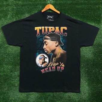 Tupac Keep Ya Head Up T-shirt size extra large Black - $25 - From