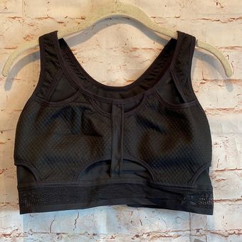 Nike Swoosh Ultra Breathe Sports bra Black Dri Fit Size L - $18