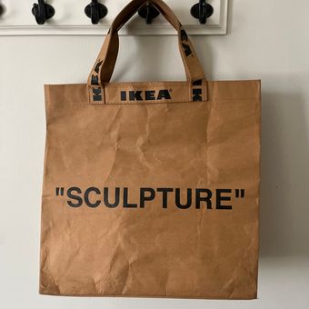 Off-White x Ikea Brown Markerad Sculpture Bag Tan - $90 (48% Off Retail) -  From Bridgette