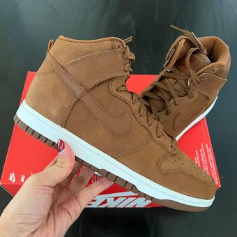 Nike Women's Dunk High Premium Pecan Sneakers