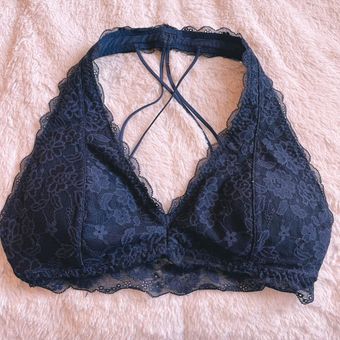 Gilly Hicks (Hollister) Lace Bralettes Blue - $20 (33% Off Retail