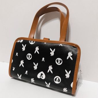 Playboy Monogram Black White Bag - $60 - From bunnyxthings