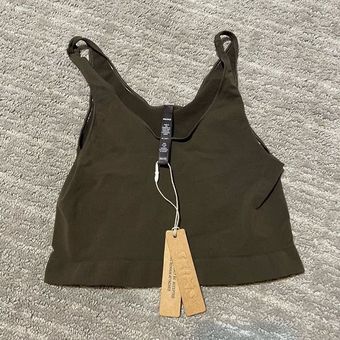 SKIMS Hosiery Least Support Stretchy Bralette Brown Oxide XXS/XS NWT - $22  New With Tags - From Jessica