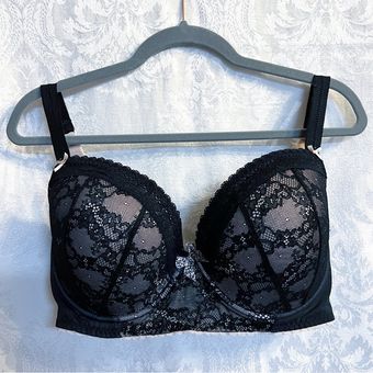 M&S Marks & Spencer Megan Lace Trim Padded Underwire Bra Size 36G EUC  Adjustable - $27 - From The Thrifty