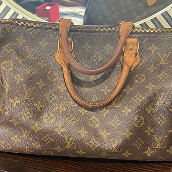 Louis Vuitton Speedy Bag 35 Used Brown - $275 (81% Off Retail) - From Kris