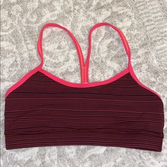 Lululemon Flow Y Bra Nulu Light Support Bra Purple - $20 (58% Off Retail) -  From Olivia